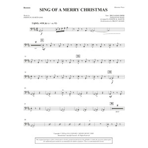 Sing of a Merry Christmas (Full Orchestra) - Bassoon