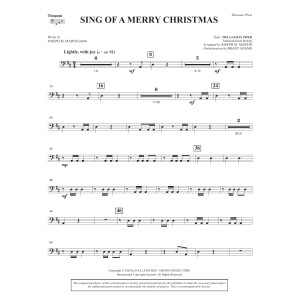 Sing of a Merry Christmas (Full Orchestra) - Timpani
