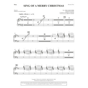 Sing of a Merry Christmas (Full Orchestra) - Harp