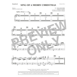 Sing of a Merry Christmas (Full Orchestra) - Harpsichord