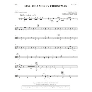 Sing of a Merry Christmas (Full Orchestra) - Viola