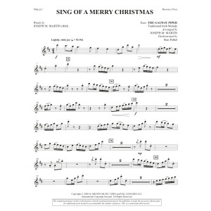 Sing of a Merry Christmas (Chamber Orchestra) - Flute