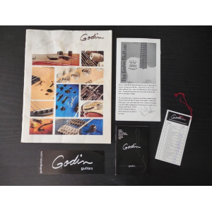 Godin Grand Concert SA lightburst, touche en ébène