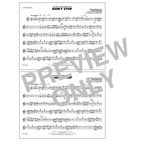 Don't Stop (arr. Jay Bocook) - 1st Bb Trumpet