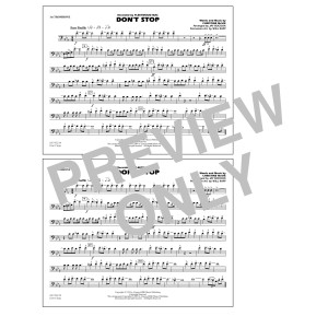 Don't Stop (arr. Jay Bocook) - 1st Trombone