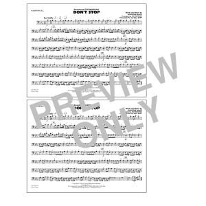Don't Stop (arr. Jay Bocook) - Baritone B.C.