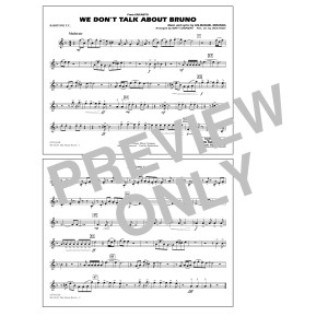 We Don't Talk About Bruno (from Encanto) (arr. Conaway) - Baritone T.C.