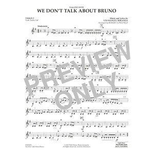 We Don't Talk About Bruno (from Encanto) (arr. Robert Longfield) - Violin 3 (Viola Treble Clef)