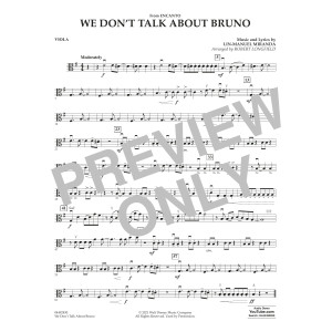 We Don't Talk About Bruno (from Encanto) (arr. Robert Longfield) - Viola