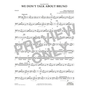 We Don't Talk About Bruno (from Encanto) (arr. Robert Longfield) - Cello