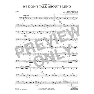 We Don't Talk About Bruno (from Encanto) (arr. Robert Longfield) - Bass