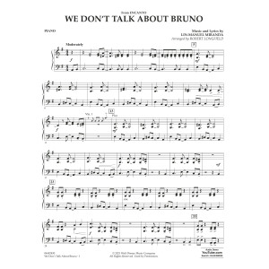 We Don't Talk About Bruno (from Encanto) (arr. Robert Longfield) - Piano