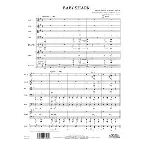 Baby Shark (arr. Larry Moore) - Conductor Score (Full Score)