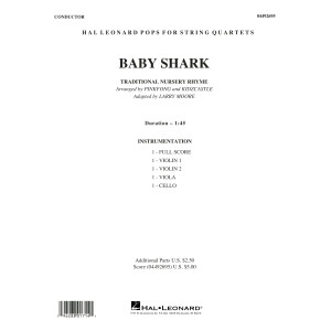 Baby Shark (arr. Larry Moore) - Conductor Score (Full Score)