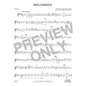 Wellerman (arr. Robert Longfield) - Violin 1