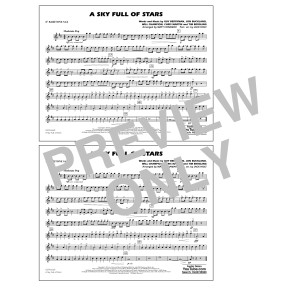 A Sky Full of Stars (arr. Matt Conaway) - Eb Baritone Sax