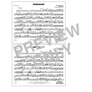 Renegade (arr. Ishbah Cox) - Quad Toms