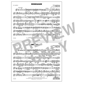 Renegade (arr. Ishbah Cox) - Bb Clarinet
