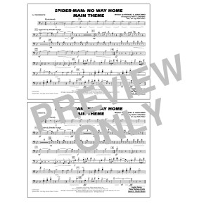 Spider-Man: No Way Home Main Theme (arr. Conaway) - 1st Trombone