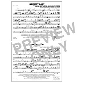 Industry Baby (arr. Jay Bocook) - Quad Toms