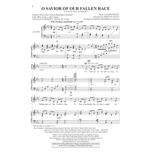 O Savior Of Our Fallen Race (arr. David Angerman)