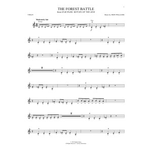 The Forest Battle (from Star Wars: Return Of The Jedi)