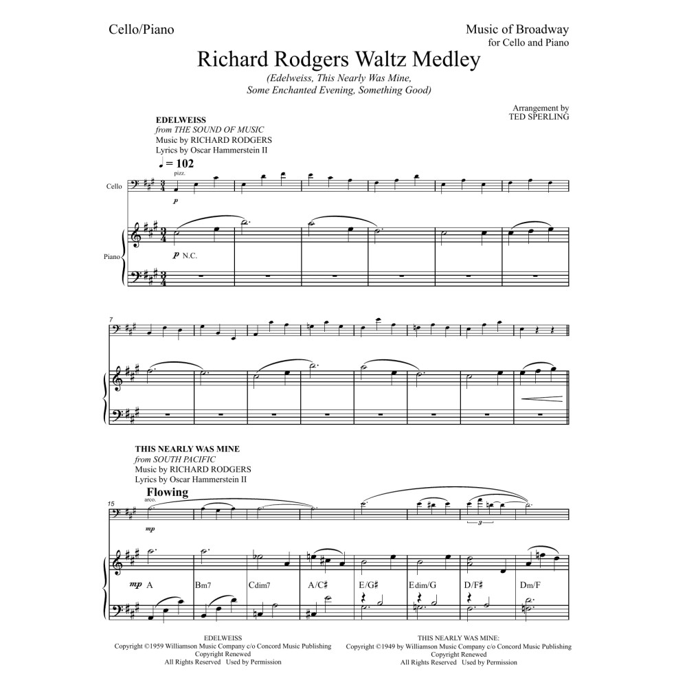 Richard Rodgers Waltz Medley (arr. Ted Sperling)