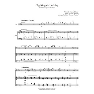 Nightingale Lullaby (from Once Upon A Mattress) (arr. Mairi Dorman-Phaneuf)