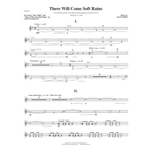 There Will Come Soft Rains - Violin 2
