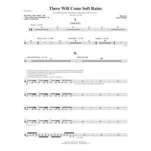 There Will Come Soft Rains - Percussion 1