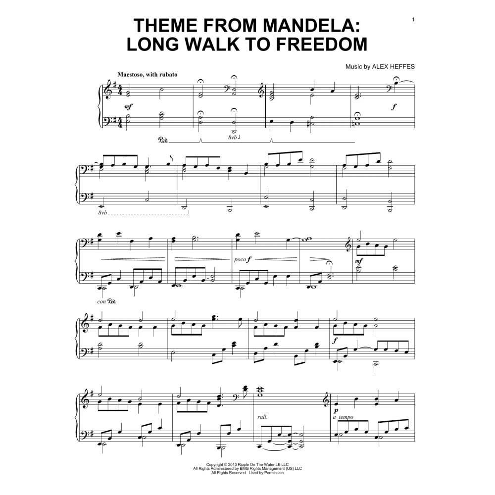 Theme from Mandela: Long Walk To Freedom