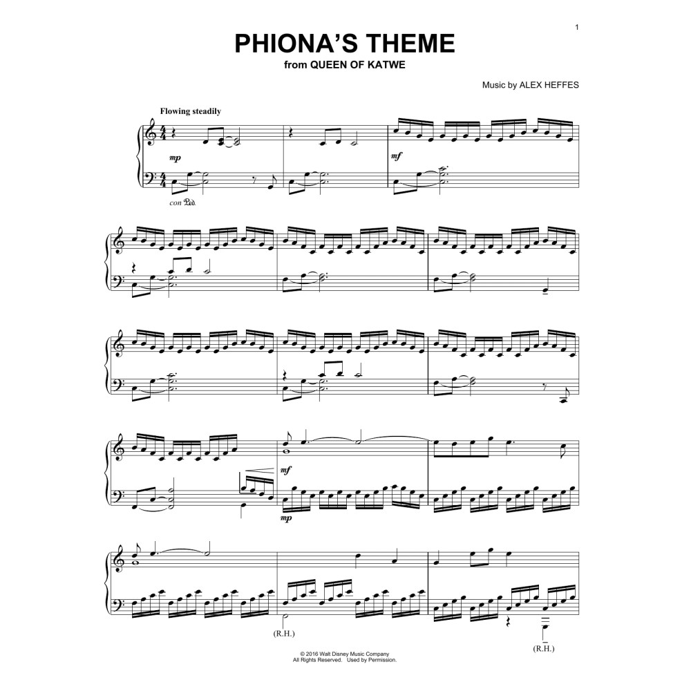 Phiona's Theme (from Queen Of Katwe)