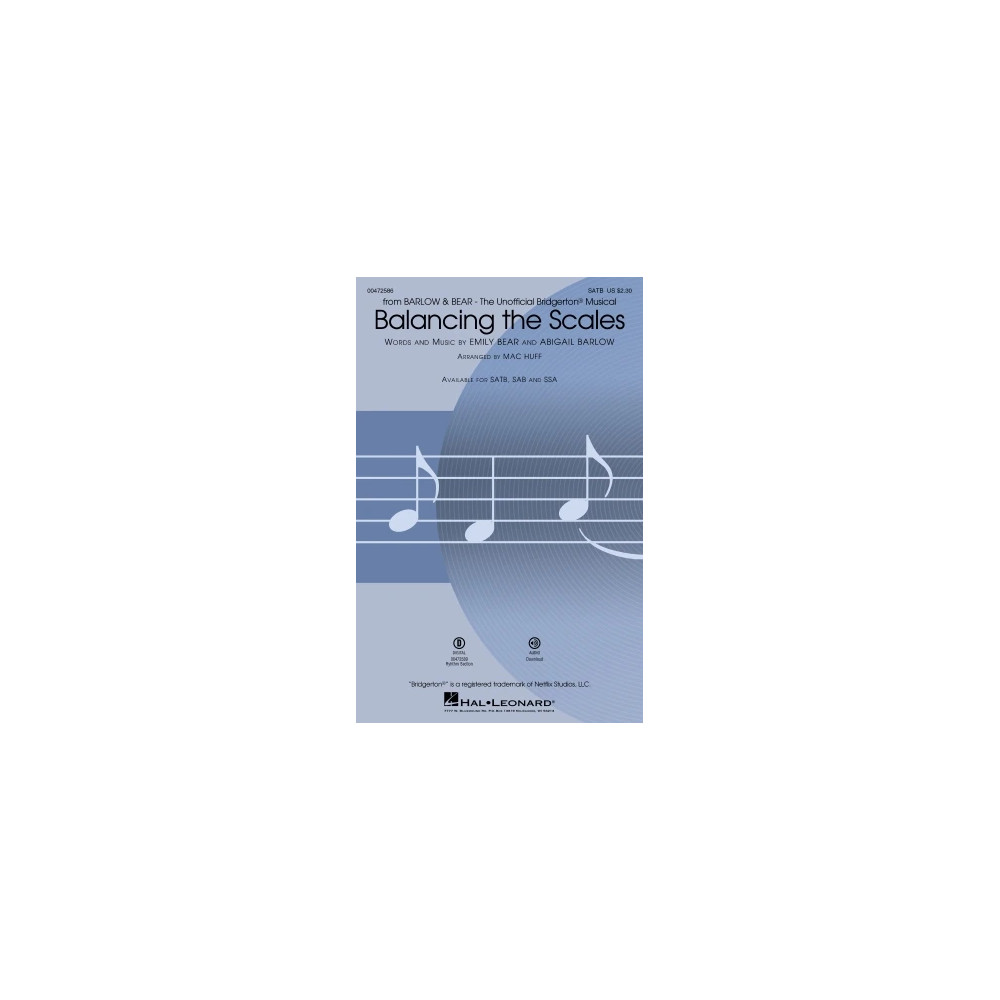Balancing The Scales (from The Unofficial Bridgerton Musical) (arr. Mac Huff)
