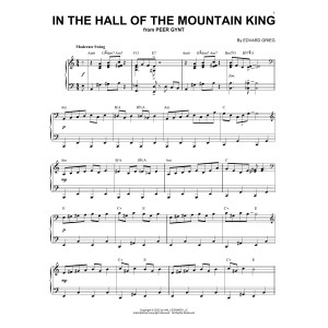 In The Hall Of The Mountain King [Jazz version] (arr. Brent Edstrom)