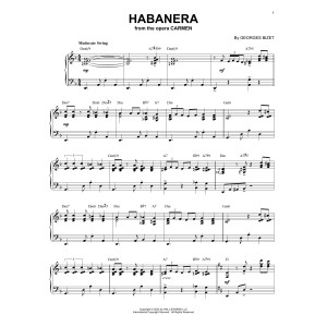 Habanera [Jazz version] (arr. Brent Edstrom)