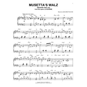 Musetta's Waltz (Quando Men Vo) [Jazz version] (arr. Brent Edstrom)