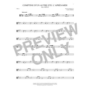 Comptine d'un autre été: L'après-midi (from Amelie)