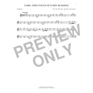 Come, Thou Fount Of Every Blessing