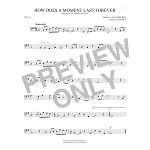 How Does A Moment Last Forever (from Beauty and the Beast)