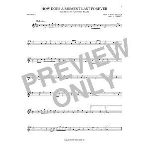 How Does A Moment Last Forever (from Beauty and the Beast)