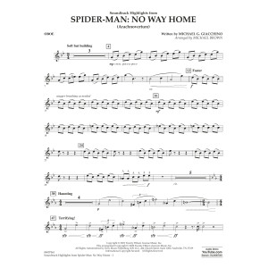 Soundtrack Highlights from Spider-Man: No Way Home (arr. Brown) - Oboe