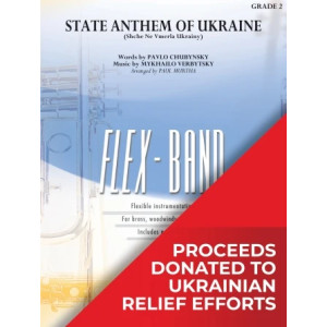 State Anthem of Ukraine (Shche Ne Vmerla Ukrainy) (arr. Murtha) - Mallet Percussion
