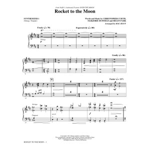 Rocket To The Moon (from Over The Moon) (arr. Mac Huff) - Synth 1