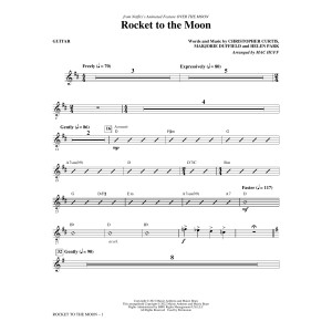 Rocket To The Moon (from Over The Moon) (arr. Mac Huff) - Guitar
