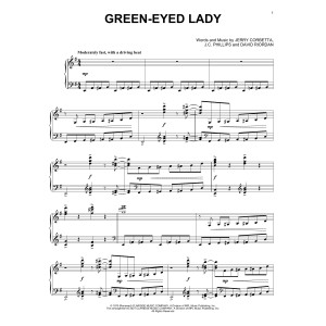 Green-Eyed Lady [Classical version] (arr. David Pearl)