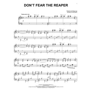 Don't Fear The Reaper [Classical version] (arr. David Pearl)