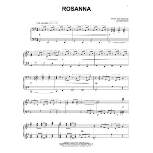 Rosanna [Classical version] (arr. David Pearl)