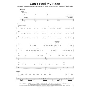 Can't Feel My Face