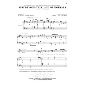Just Beyond This Land Of Mortals (arr. Heather Sorenson)