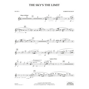 The Sky's the Limit - Flute 1